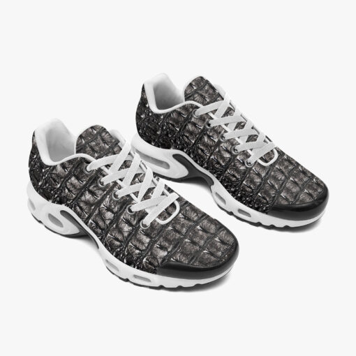 Alligator Texture Print Cushion Air Sneakers