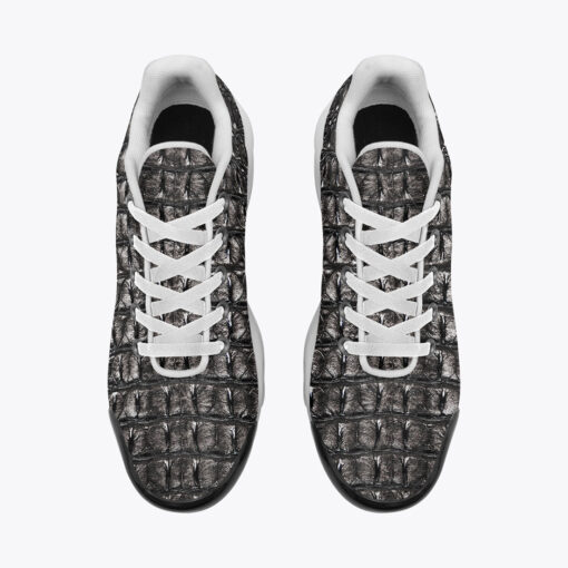 Alligator Texture Print Cushion Air Sneakers - Image 6