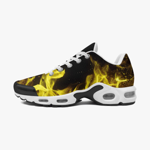 Yellow Fire Cushion Air Sneakers - Image 4