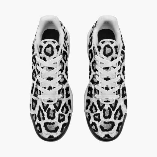 Snow Leopard Texture Cushion Air Sneakers - Image 6