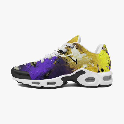 Modern Art Abstraction Cushion Air Sneakers - Image 4