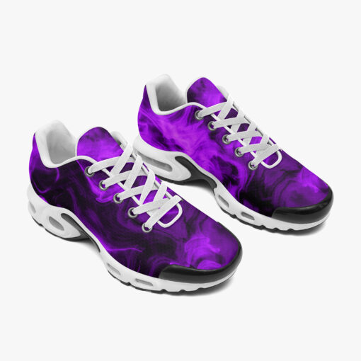 Violet Neon Smoke Cushion Air Sneakers