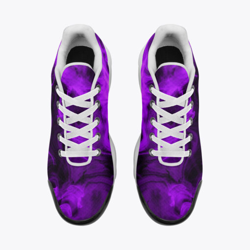 Violet Neon Smoke Cushion Air Sneakers - Image 6