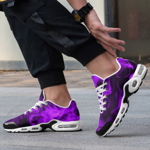 Violet Neon Smoke Cushion Air Sneakers - Image 2