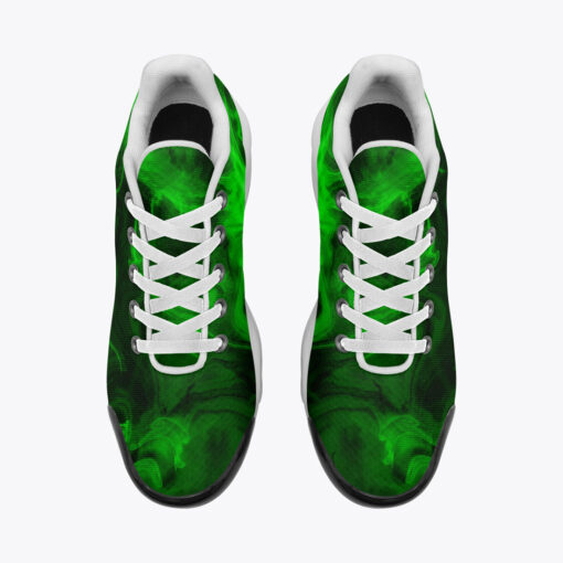 Green Neon Smoke Cushion Air Sneakers - Image 6