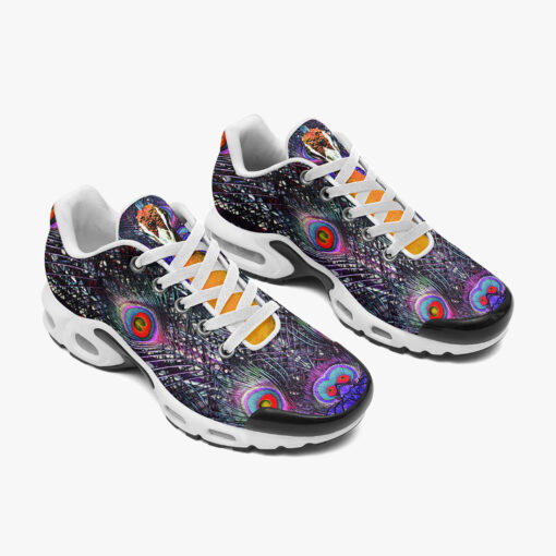 Peacock Plumage Cushion Air Sneakers