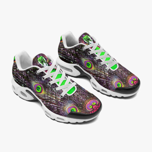 Peacock Plumage Cushion Air Sneakers