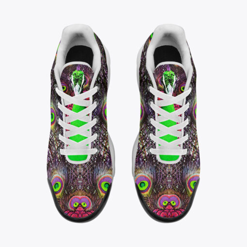 Peacock Plumage Cushion Air Sneakers - Image 6