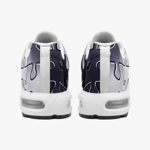 Puzzle Pattern Cushion Air Sneakers - Image 5