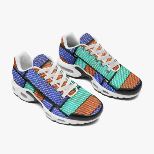 Colored Straps Cushion Air Sneakers