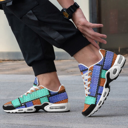 Colored Straps Cushion Air Sneakers - Image 2