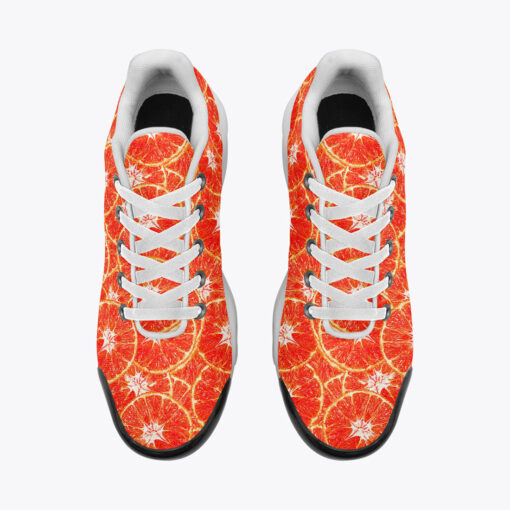 Red Orange Slices Cushion Air Sneakers - Image 6