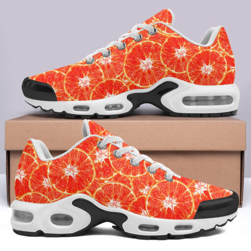 Red Orange Slices Cushion Air Sneakers - Image 3