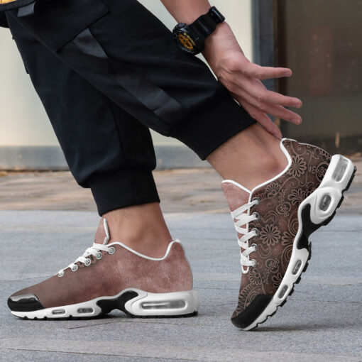 Side Lace Pattern Cushion Air Sneakers - Image 2