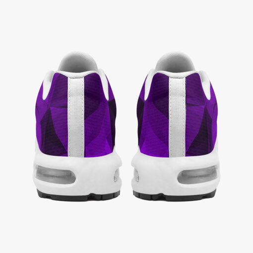 Violet Polygons Cushion Air Sneakers - Image 5