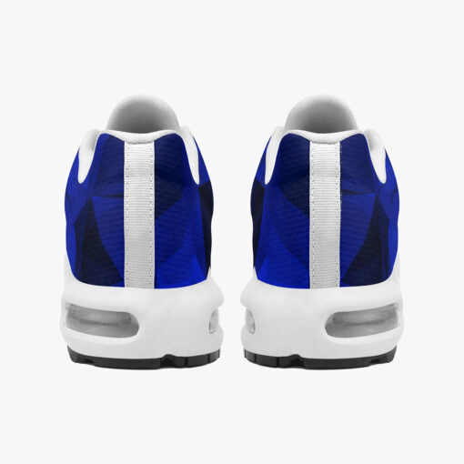 Blue Polygons Cushion Air Sneakers - Image 5