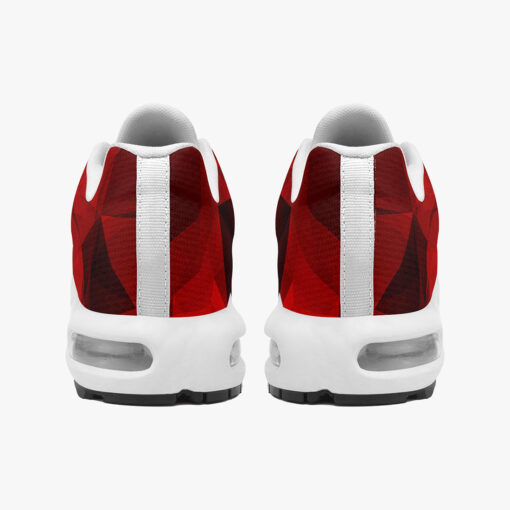 Red Polygons Cushion Air Sneakers - Image 5