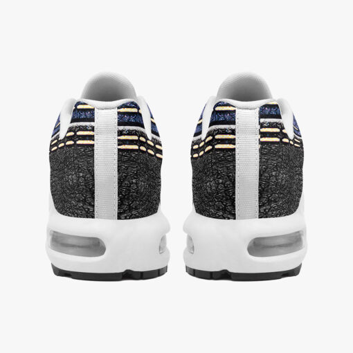 Skin Texture Blue Stripe Cushion Air Sneakers - Image 5