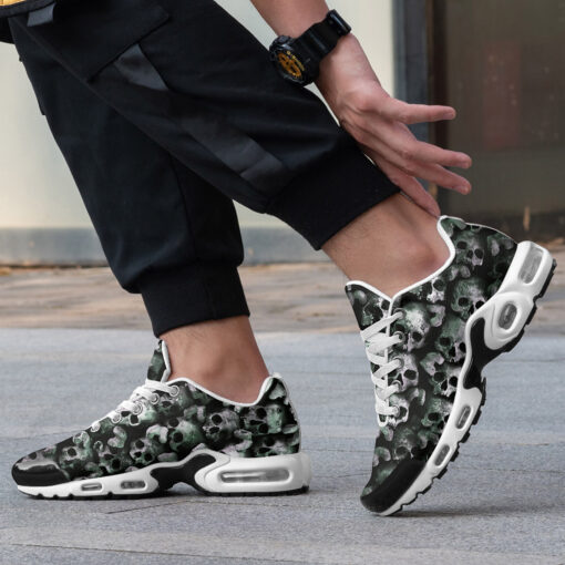 Grunge Skulls Cushion Air Sneakers - Image 2