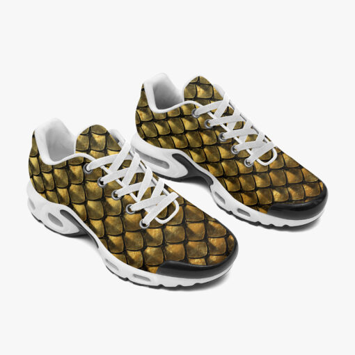 Golden Armor Scales Cushion Air Sneakers