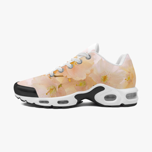 Yellow Sakura Flowers Cushion Air Sneakers - Image 4