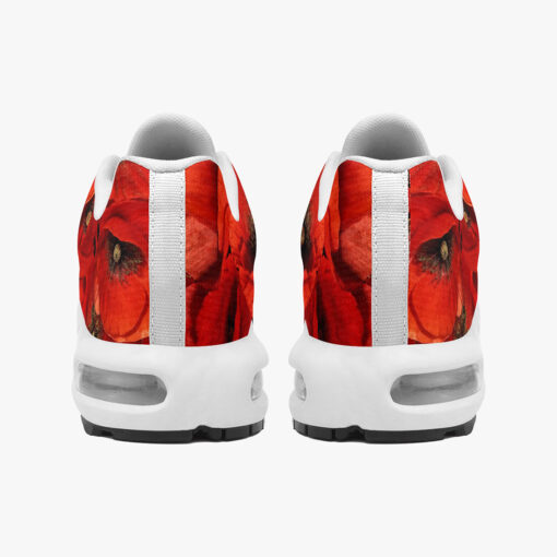 Red Poppies Flowers Cushion Air Sneakers - Image 5