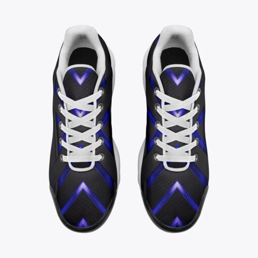 Blue Glow Arrows Cushion Air Sneakers - Image 6