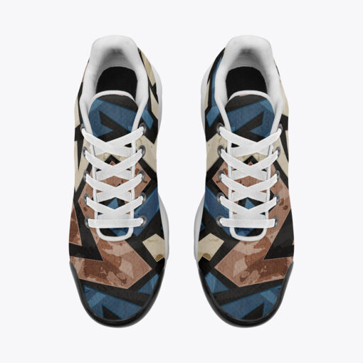 Urban Graffiti Grunge Cushion Air Sneakers - Image 6