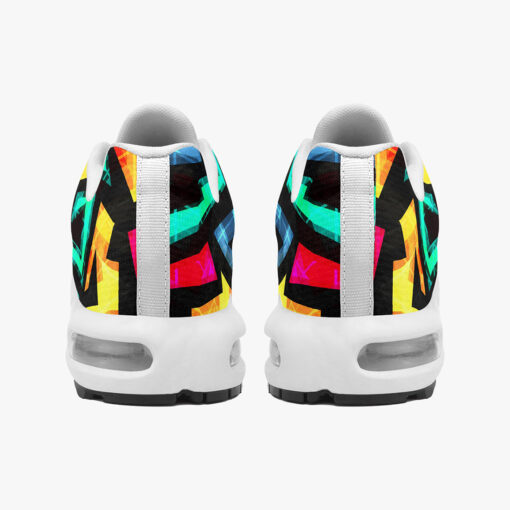 Bright Geometric Cushion Air Sneakers - Image 5