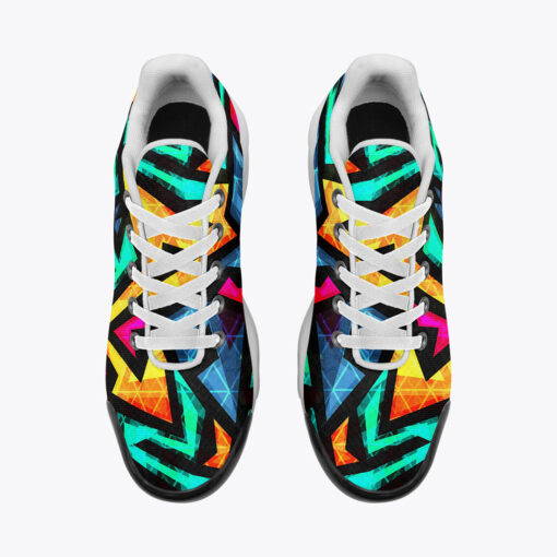 Bright Geometric Cushion Air Sneakers - Image 6