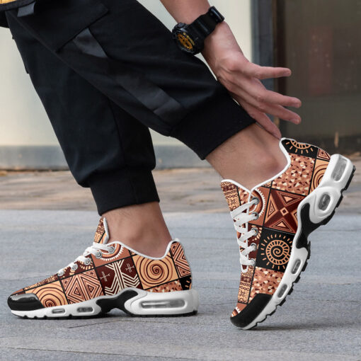 Ethnic Patchwork African Cushion Air Sneakers - Image 2