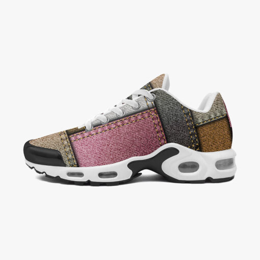 Denim Patchwork Cushion Air Sneakers - Image 6