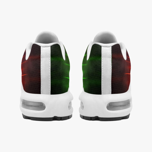 Red Green Smoke Neon Light Cushion Air Sneakers - Image 5