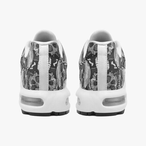 Gray Skulls Camouflage Cushion Air Sneakers - Image 5