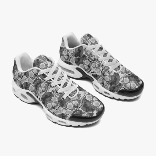 Inverted Skulls Camouflage Cushion Air Sneakers