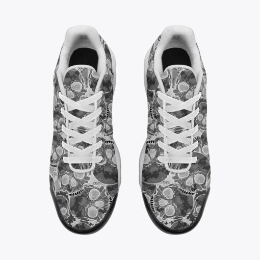 Inverted Skulls Camouflage Cushion Air Sneakers - Image 6