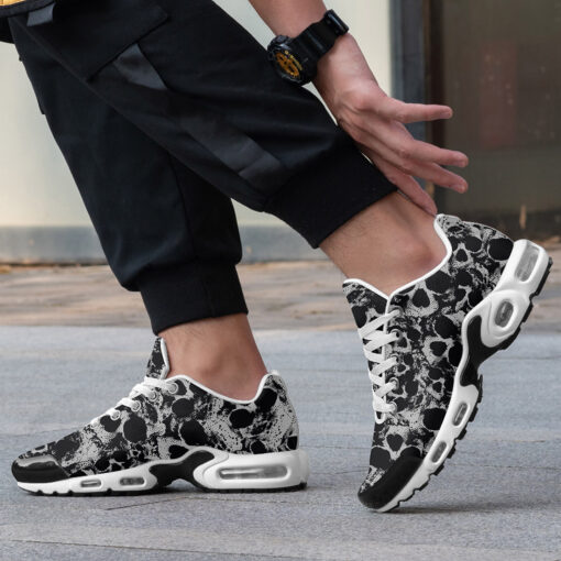 Skulls Grunge Cushion Air Sneakers - Image 2