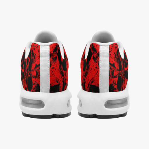 Red Skulls Grunge Cushion Air Sneakers - Image 5