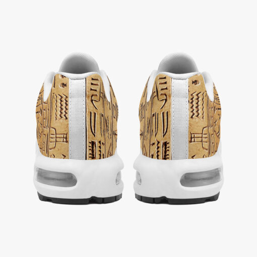 Egyptian Hieroglyphs Stone Cushion Air Sneakers - Image 5