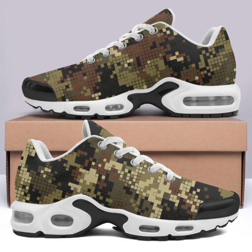 Digital Pixels Camouflage Cushion Air Sneakers - Image 3