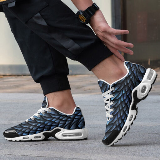 Blue Dragon Scales Cushion Air Sneakers - Image 2