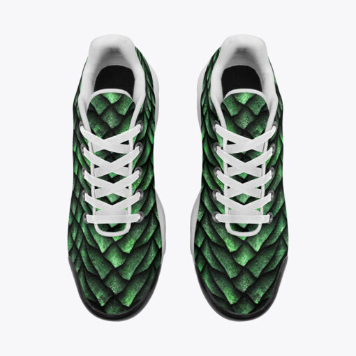 Green Dragon Scales Cushion Air Sneakers - Image 6