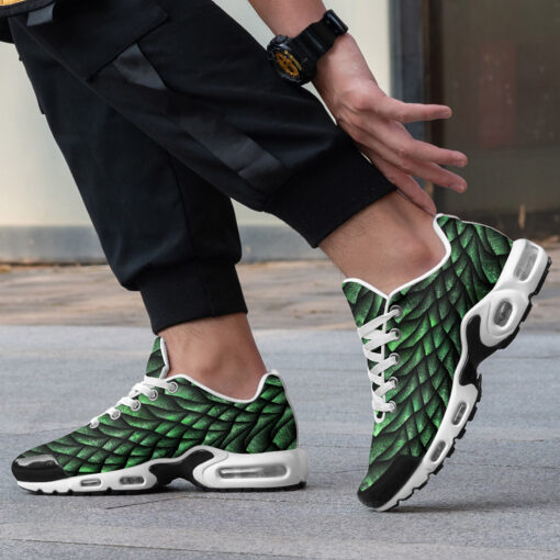 Green Dragon Scales Cushion Air Sneakers - Image 2