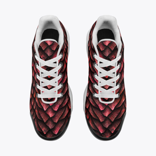 Red Dragon Scales Cushion Air Sneakers - Image 6