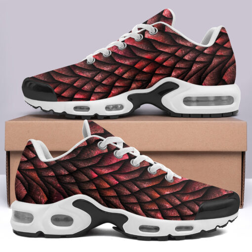 Red Dragon Scales Cushion Air Sneakers - Image 3