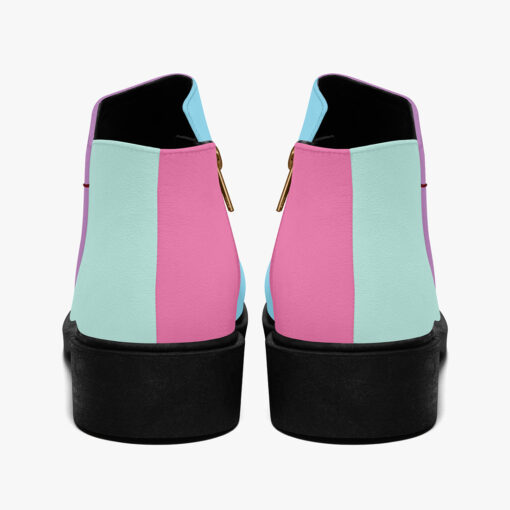 Retro Colored 90's Style Fashion Boots - Image 7