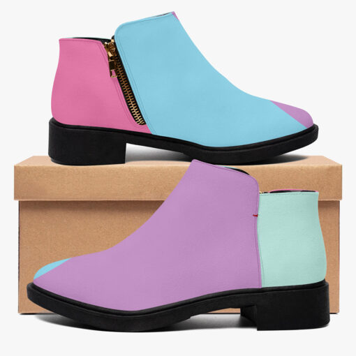 Retro Colored 90's Style Fashion Boots - Image 2