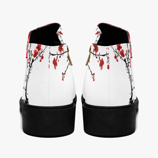 Samurai Sakura Red Sun Fashion Boots - Image 6