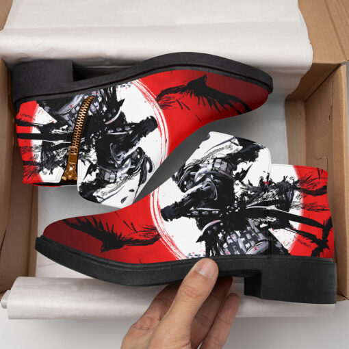 Bloody Sunset Samurai Fashion Boots