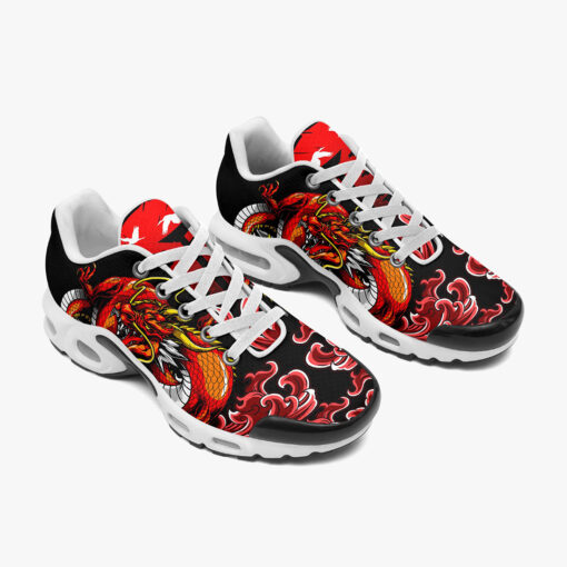 Japanese Red Dragon Cushion Air Sneakers